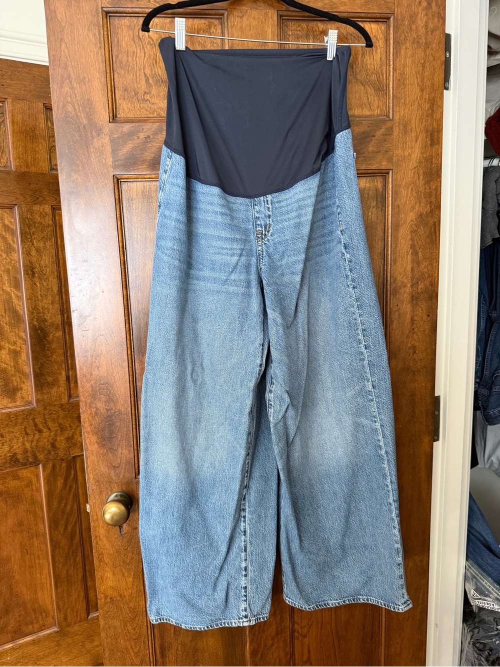 Madewell Light Blue Wide Leg Jeans - Picture 10 of 11